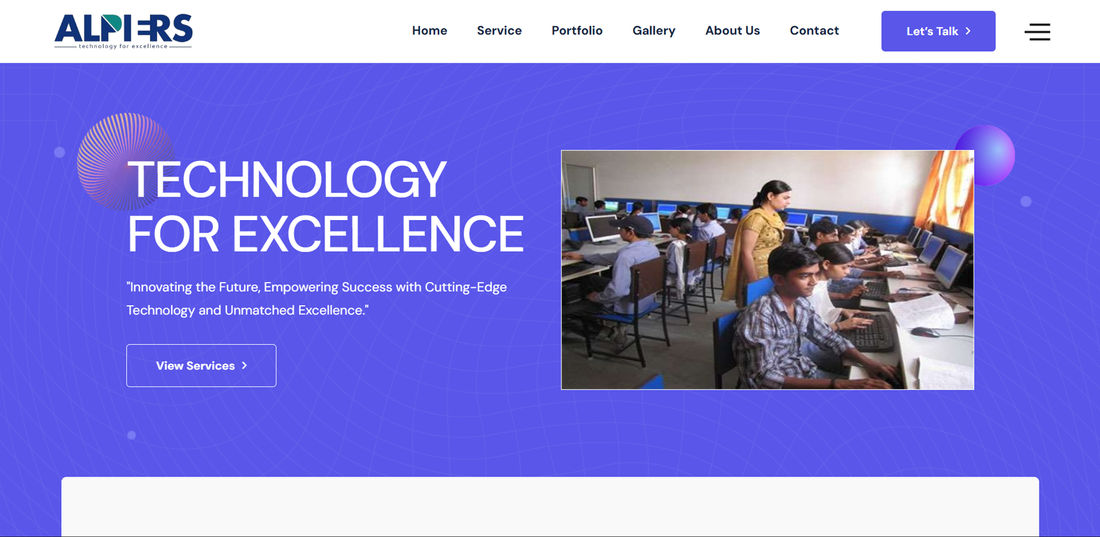 Alpiers Technologies Pvt. Ltd. – Pioneering E-Learning & IT Solutions